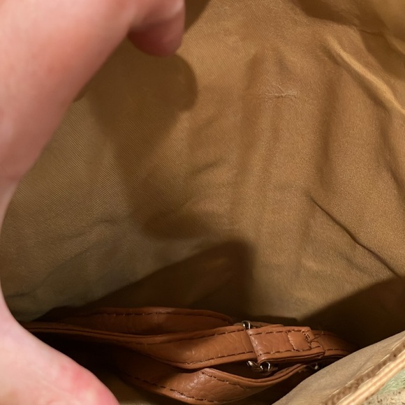 Ayla multicolored cross body and clutch NWT - Picture 6 of 7